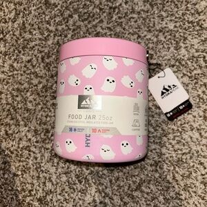 Tiktok viral Halloween Hydrapeak Pink Ghost Hydrapeak food jar goth decor